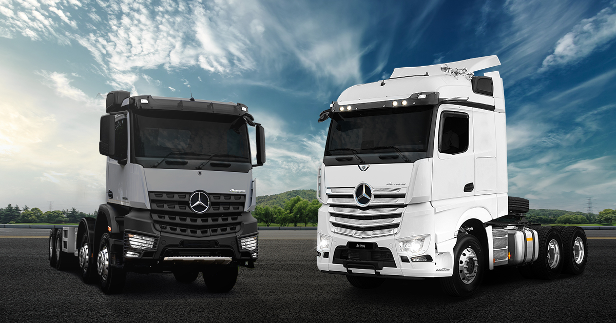 MERCEDES BENZ RETAINS MARKET LEADERSHIP IN HEAVY COMMERCIAL MARKET