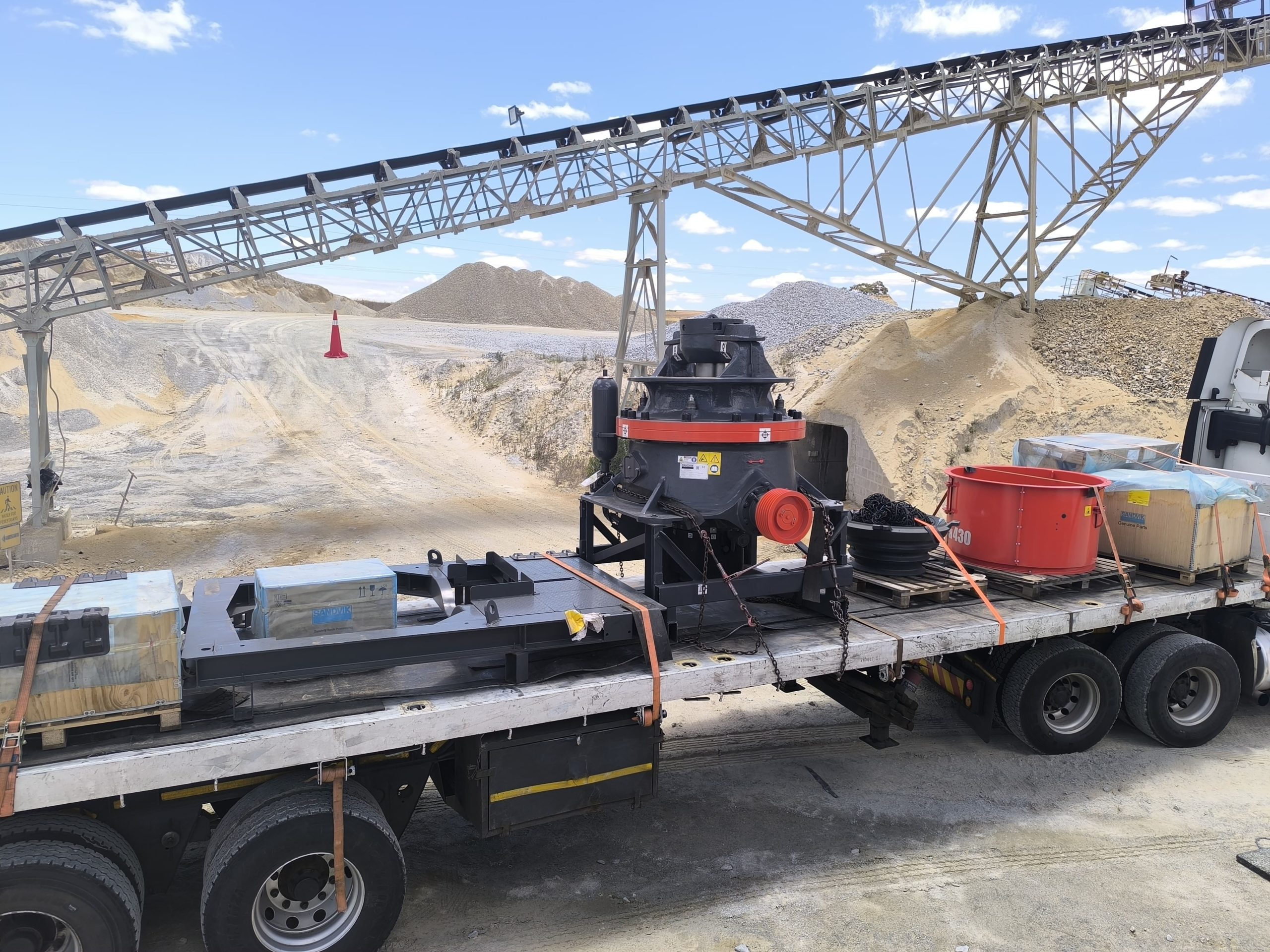 AFRISAM UPGRADES RHEEBOK QUARRY WITH SANDVIK CH430 CRUSHER AFRISAM UPGRADES RHEEBOK QUARRY WITH SANDVIK CH430 CRUSHER