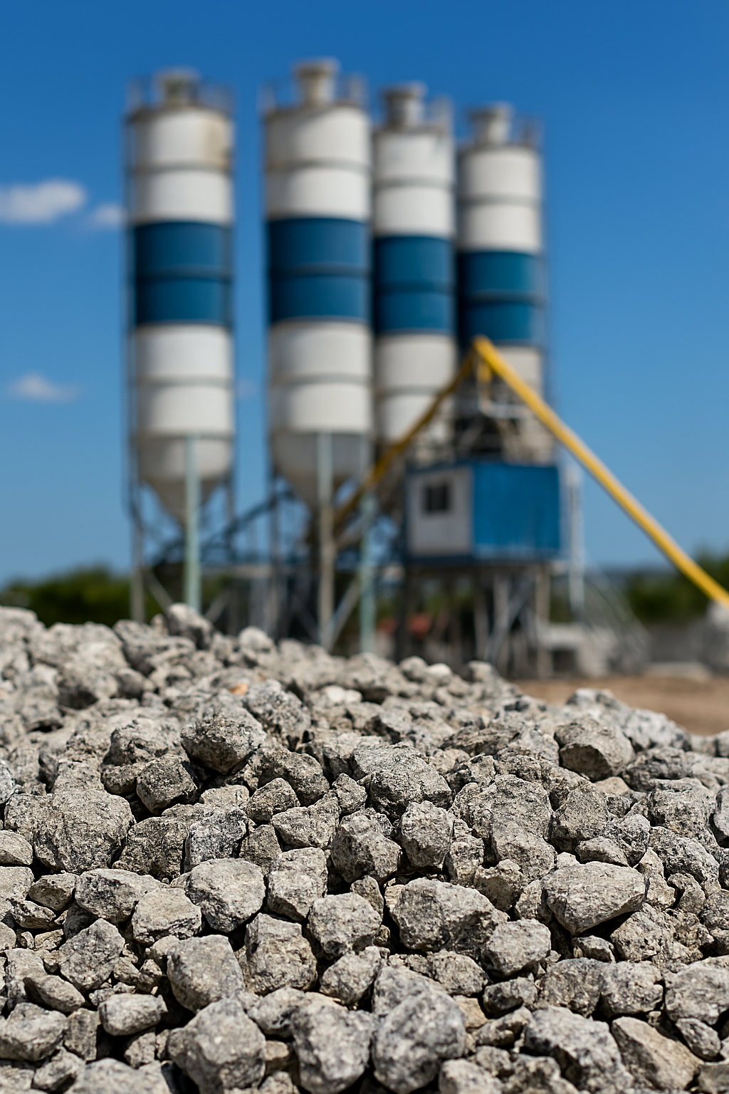 RECYCLING REJECTS AND OTHER CONCRETE WASTE