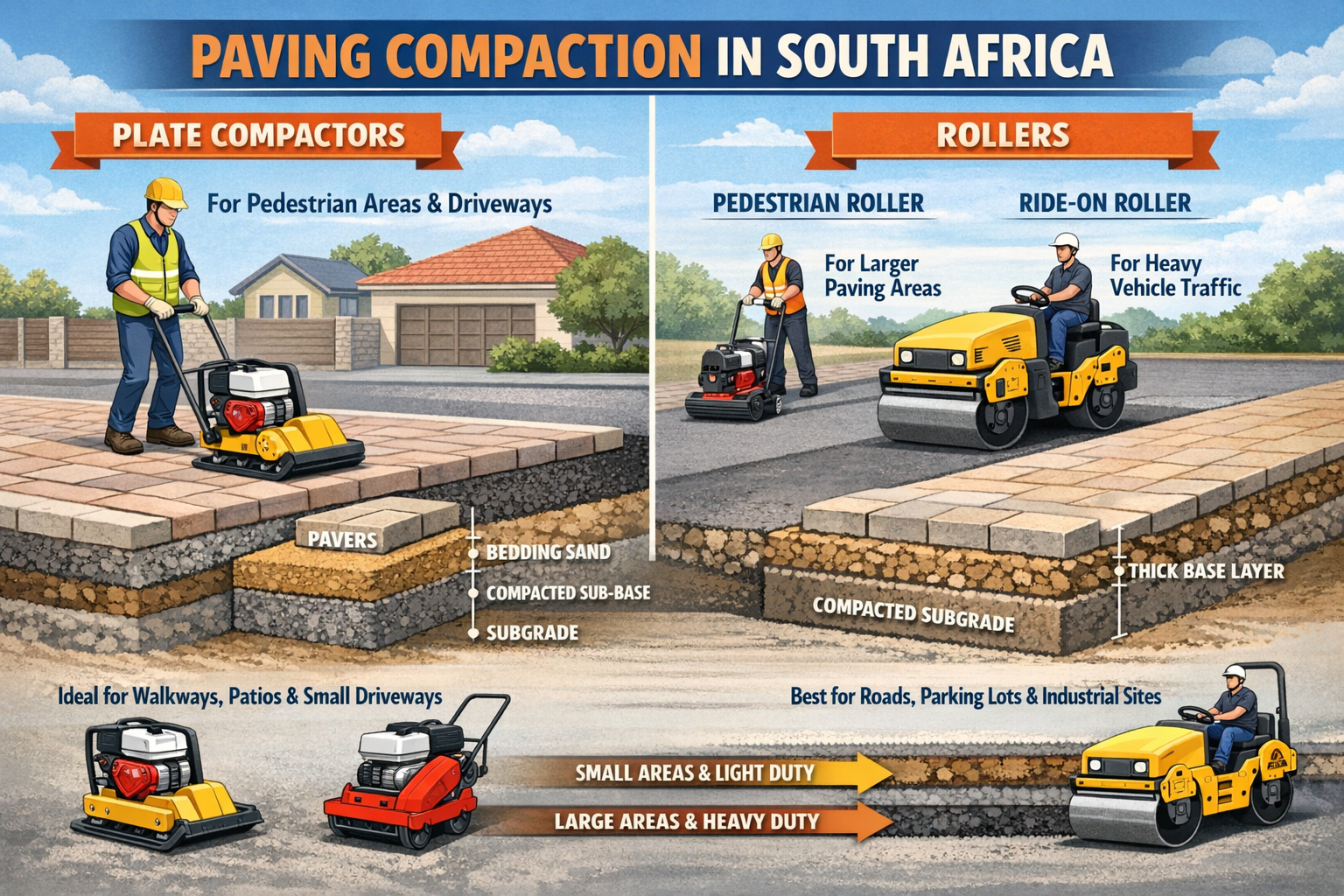 CHOOSING THE RIGHT COMPACTOR FOR THE JOB