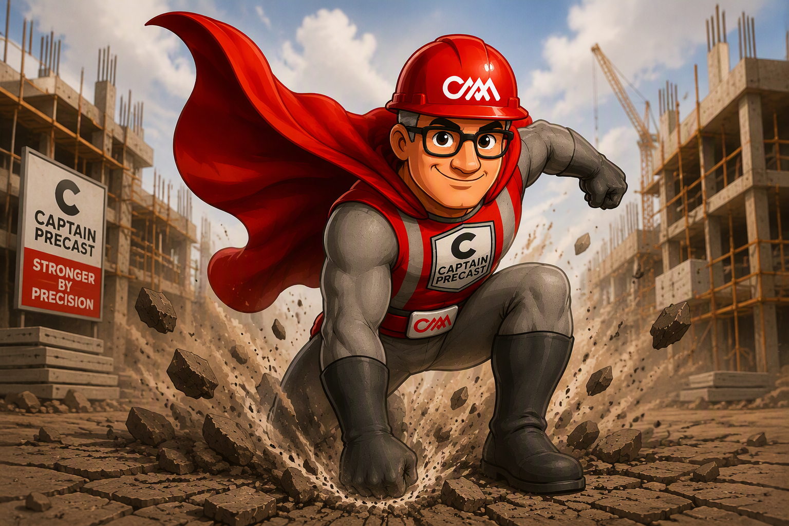 CAPTAIN PRECAST TAKES UP THE FIGHT FOR BETTER CONCRETE KNOWLEDGE